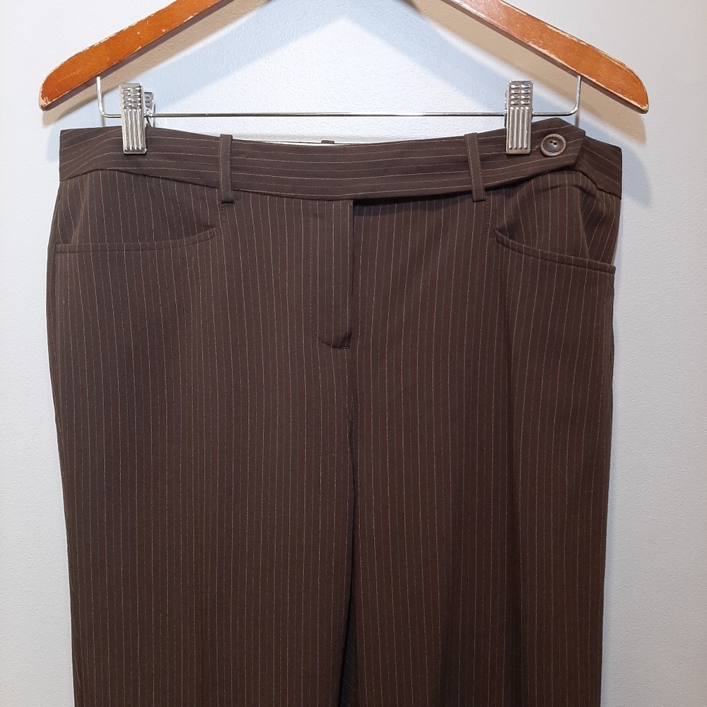 TAPEMEASURE Pinstripe 2pc Pant Suit Blazer Jacket Co-Ord Set Business Fall - Picture 8 of 15
